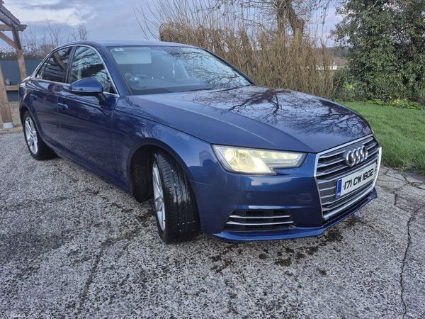 Audi A4 Saloon, Diesel, 2017, Blue