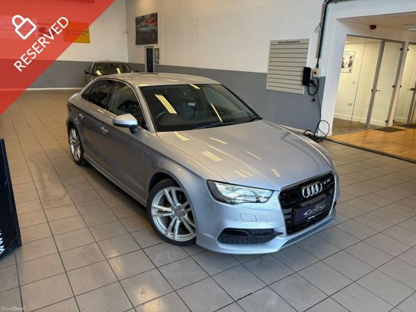 Audi A3 Saloon, Petrol, 2015, Silver