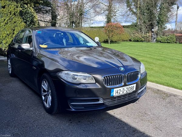 BMW 5-Series Saloon, Diesel, 2014, Brown