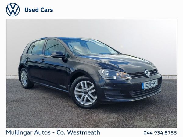 Volkswagen Golf Hatchback, Diesel, 2015, Black