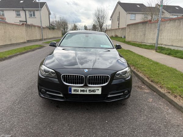 BMW 5-Series Saloon, Diesel, 2015, Black