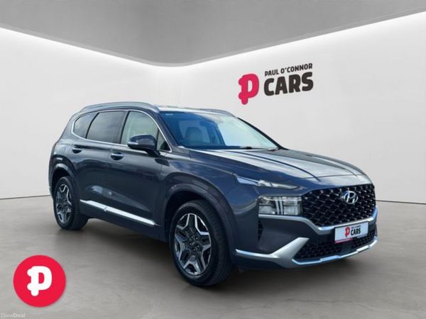 Hyundai Santa Fe Estate, Petrol Plug-in Hybrid, 2022, Blue