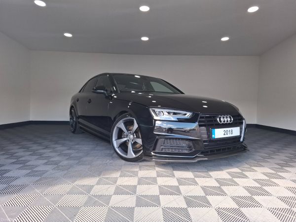 Audi A4 Saloon, Diesel, 2018, Black