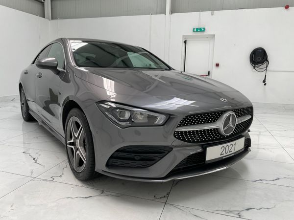 Mercedes-Benz CLA Coupe, Petrol Hybrid, 2021, Grey