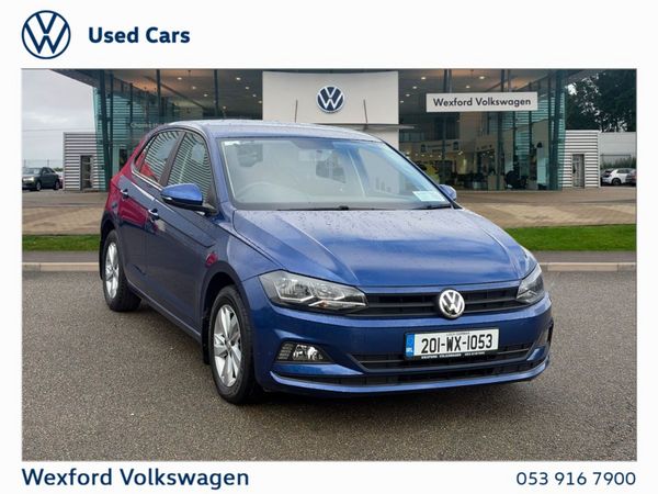 Volkswagen Polo Hatchback, Petrol, 2020, Blue