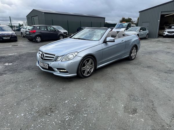 Mercedes-Benz E-Class Convertible, Diesel, 2013, Silver