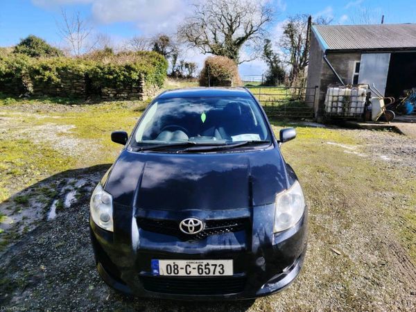 Toyota Auris Hatchback, Petrol, 2008, Black