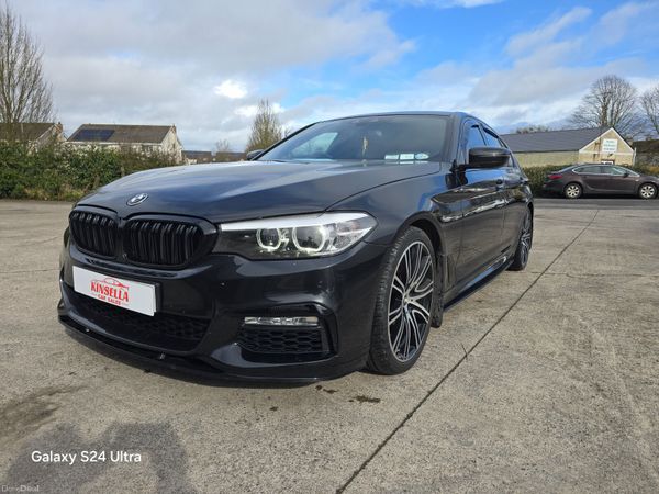 BMW 5-Series Saloon, Diesel, 2018, Black