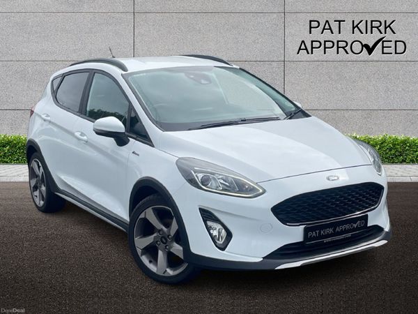 Ford Fiesta Hatchback, Petrol Hybrid, 2021, White