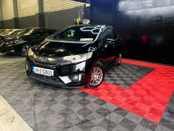 Honda Fit Hatchback, Petrol Hybrid, 2014, Black