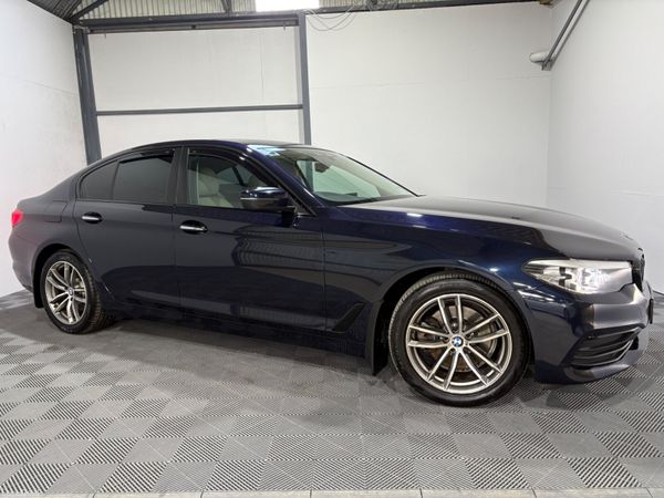 BMW 5-Series Saloon, Diesel, 2017, Blue