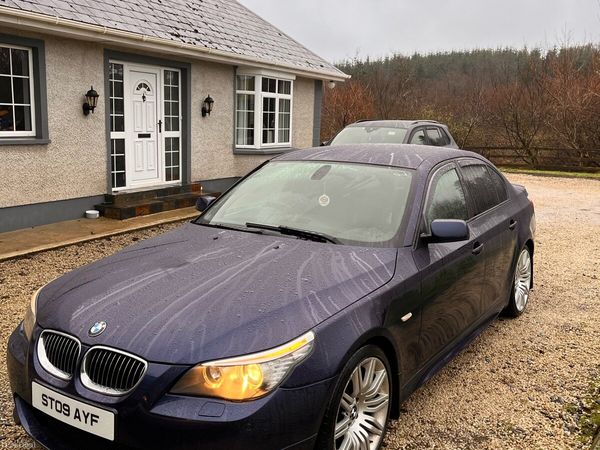 BMW 5-Series Saloon, Diesel, 2009, Blue