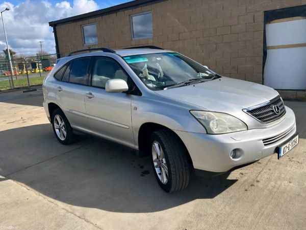 Lexus RX SUV, Petrol Hybrid, 2007, Silver