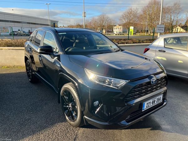 Toyota RAV4 SUV, Petrol Hybrid, 2022, Black