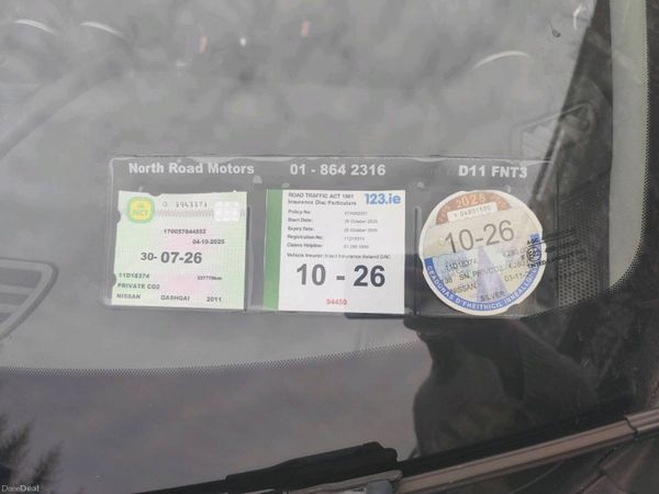 Nissan Qashqai Hatchback, Diesel, 2011, Silver