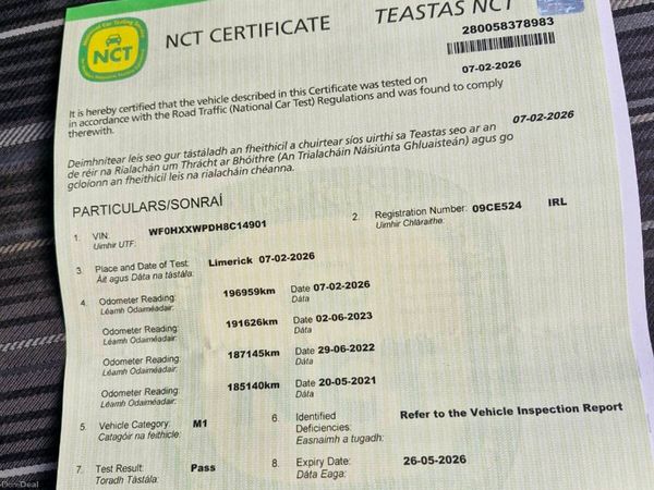 Ford Focus Saloon, Diesel, 2009, Red