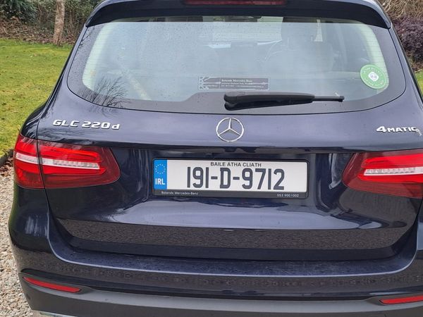 Mercedes-Benz GLC SUV, Diesel, 2019, Blue
