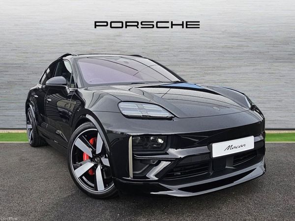 Porsche Macan SUV, Electric, 2026, Black