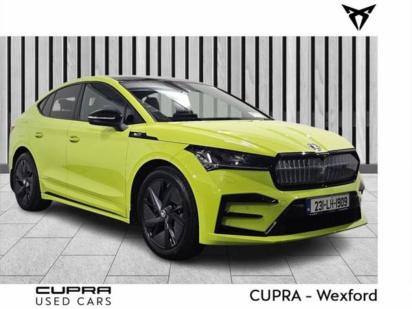 Skoda Enyaq Hatchback, Electric, 2023, Green