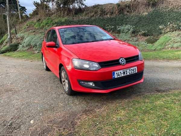 Volkswagen Polo Hatchback, Diesel, 2014, Red