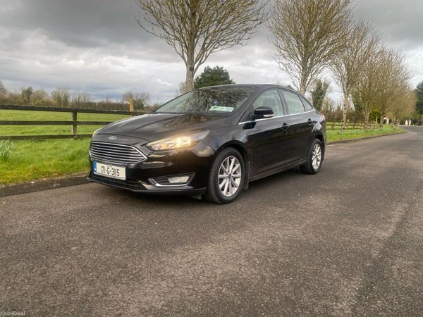 Ford Focus Saloon, Diesel, 2017, Black