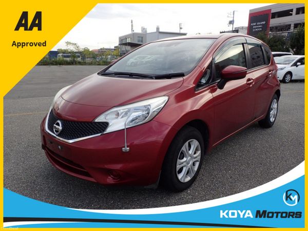 Nissan Note Hatchback, Petrol, 2015, Red