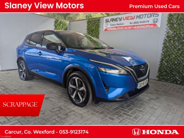 Nissan Qashqai MPV, Petrol Hybrid, 2023, Blue