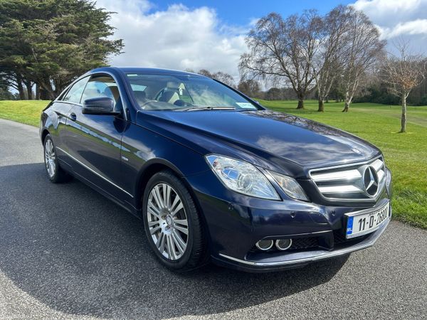 Mercedes-Benz E-Class Coupe, Diesel, 2011, Blue
