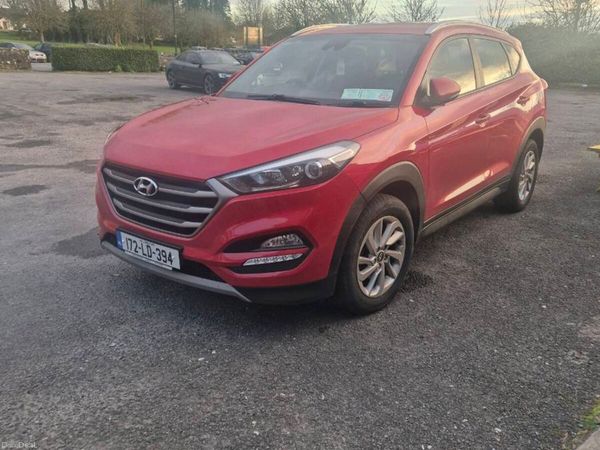 Hyundai Tucson SUV, Diesel, 2017, Red