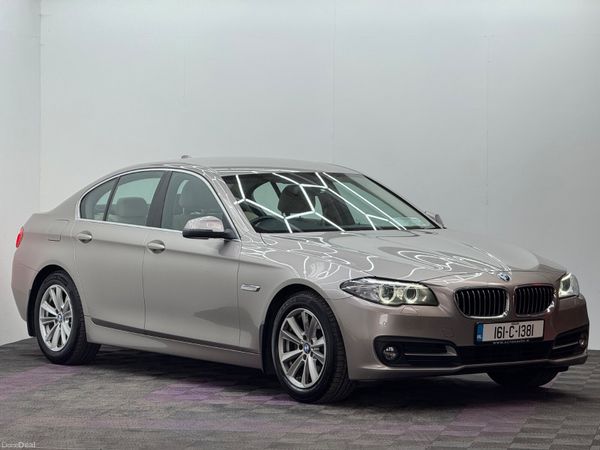 BMW 5-Series Saloon, Diesel, 2016, Silver