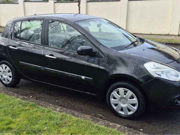 Renault Clio Hatchback, Ethanol Petrol, 2010, Black