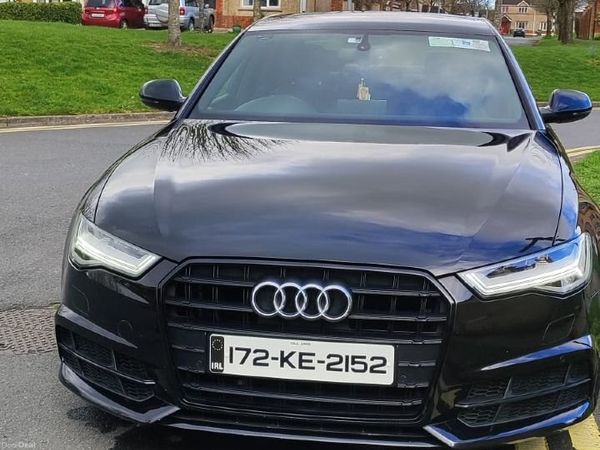 Audi A6 Saloon, Diesel, 2017, Black