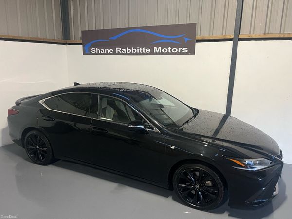 Lexus ES Saloon, Petrol Hybrid, 2023, Black