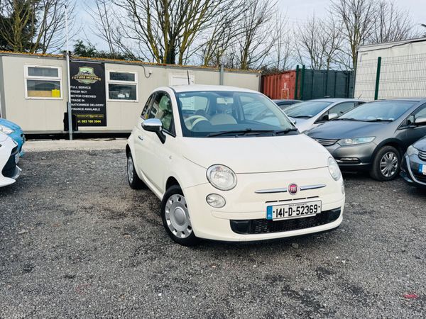 Fiat 500 Hatchback, Petrol, 2014, White