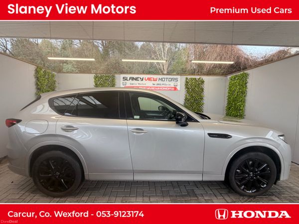 Mazda CX-60 Estate, Petrol Plug-in Hybrid, 2022, Silver