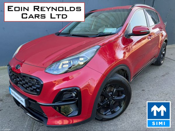 Kia Sportage MPV, Diesel Hybrid, 2021, Red