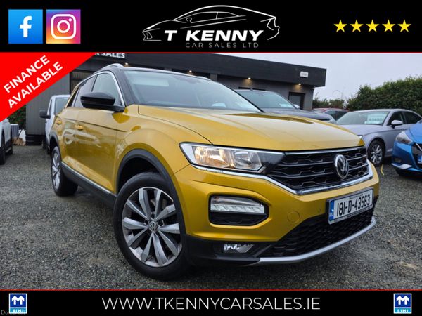 Volkswagen T-Roc Estate, Petrol, 2018, Yellow
