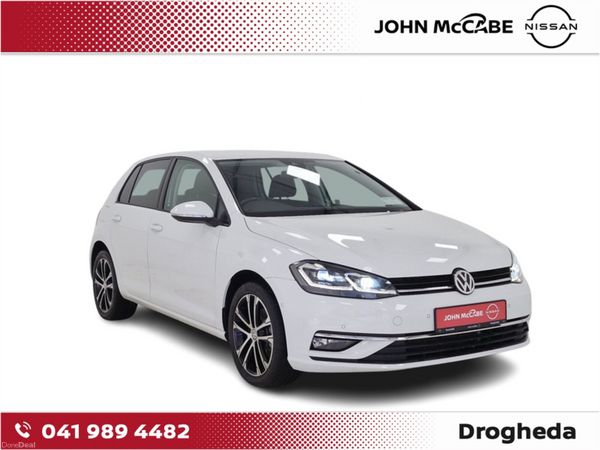 Volkswagen Golf Hatchback, Petrol, 2020, White