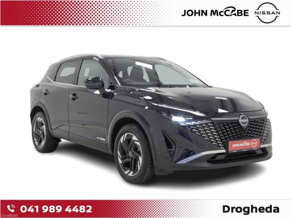 Nissan Qashqai MPV, Petrol Hybrid, 2025, Black