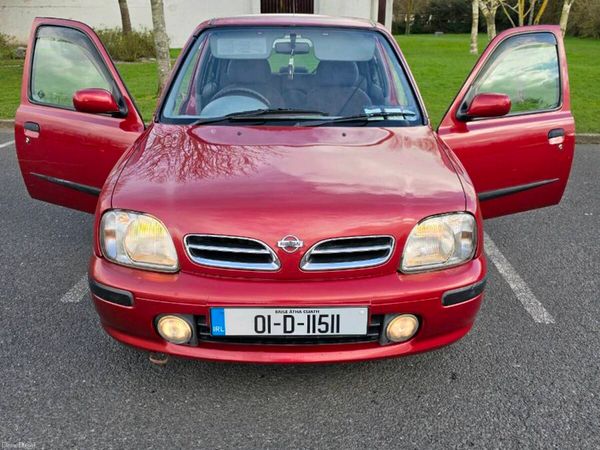 Nissan Micra Hatchback, Petrol, 2001, Red