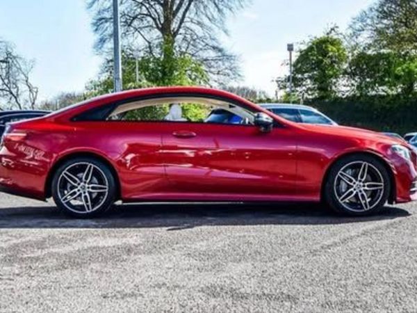 Mercedes-Benz E-Class Coupe, Diesel, 2019, Red