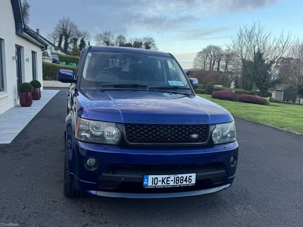 Land Rover Range Rover Sport SUV, Diesel, 2010, Blue