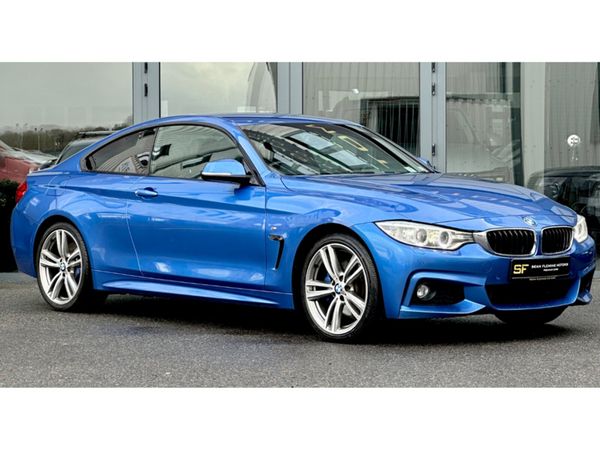 BMW 4-Series Coupe, Diesel, 2014, Blue