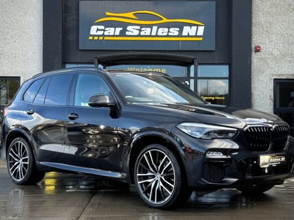 BMW X5 SUV, Diesel Hybrid, 2021, Black