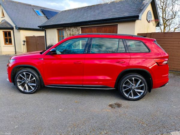 Skoda Kodiaq SUV, Diesel, 2019, Red