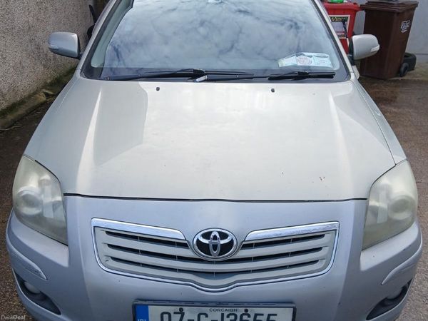 Toyota Avensis Saloon, Petrol, 2007, Green