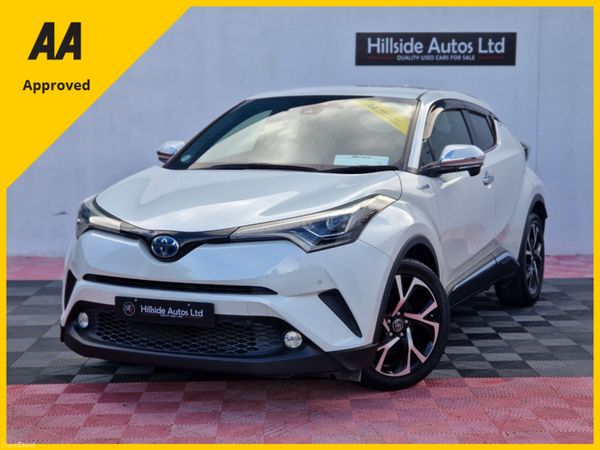 Toyota C-HR Hatchback, Petrol Hybrid, 2018, White