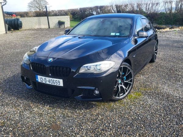 BMW 5-Series Saloon, Diesel, 2012, Black
