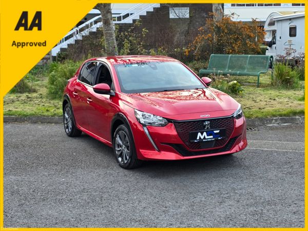 Peugeot 208 Hatchback, Electric, 2021, Red