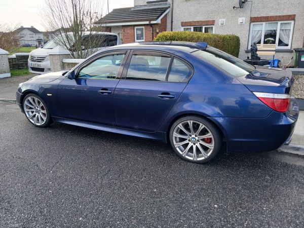BMW 5-Series Saloon, Diesel, 2008, Blue